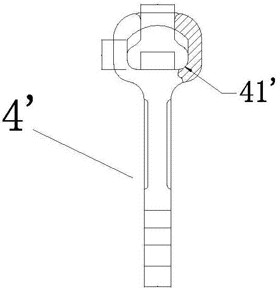 Processing method for forged socket clevis