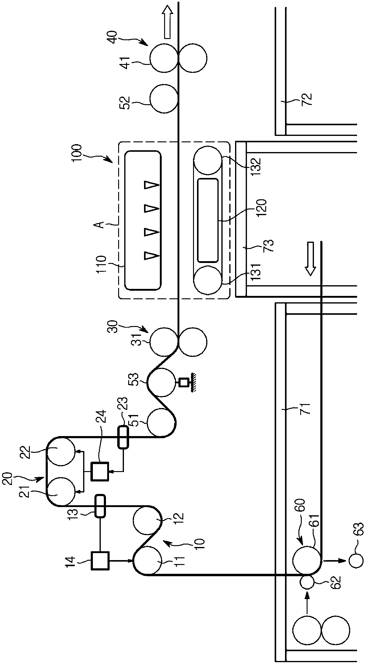 Coated steel sheet manufacturing apparatus using inkjet printing