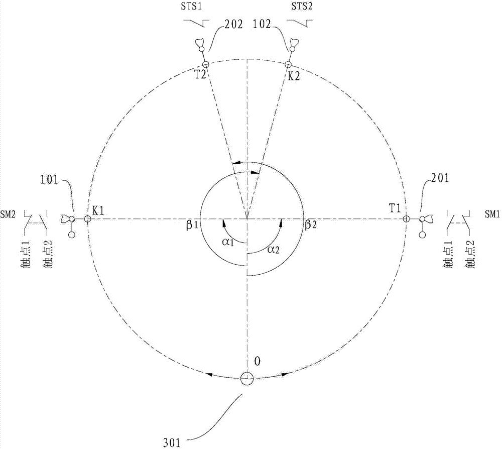 Rotating member limiting device used for medical equipment and medical equipment comprising same