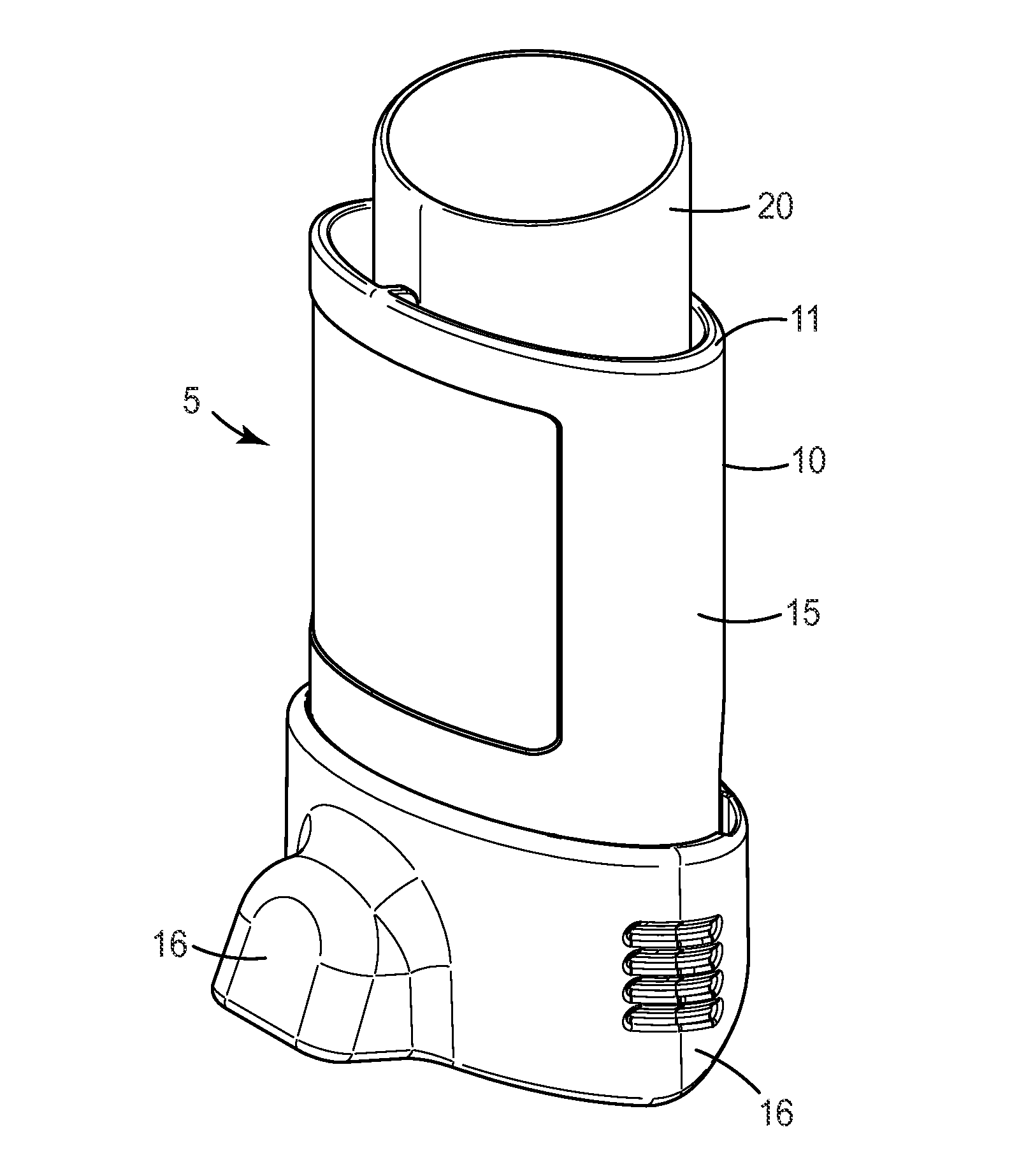 Actuator for an inhaler