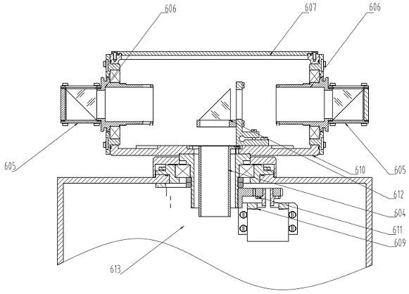 Atmospheric environment three-dimensional detection differential absorption spectrometer