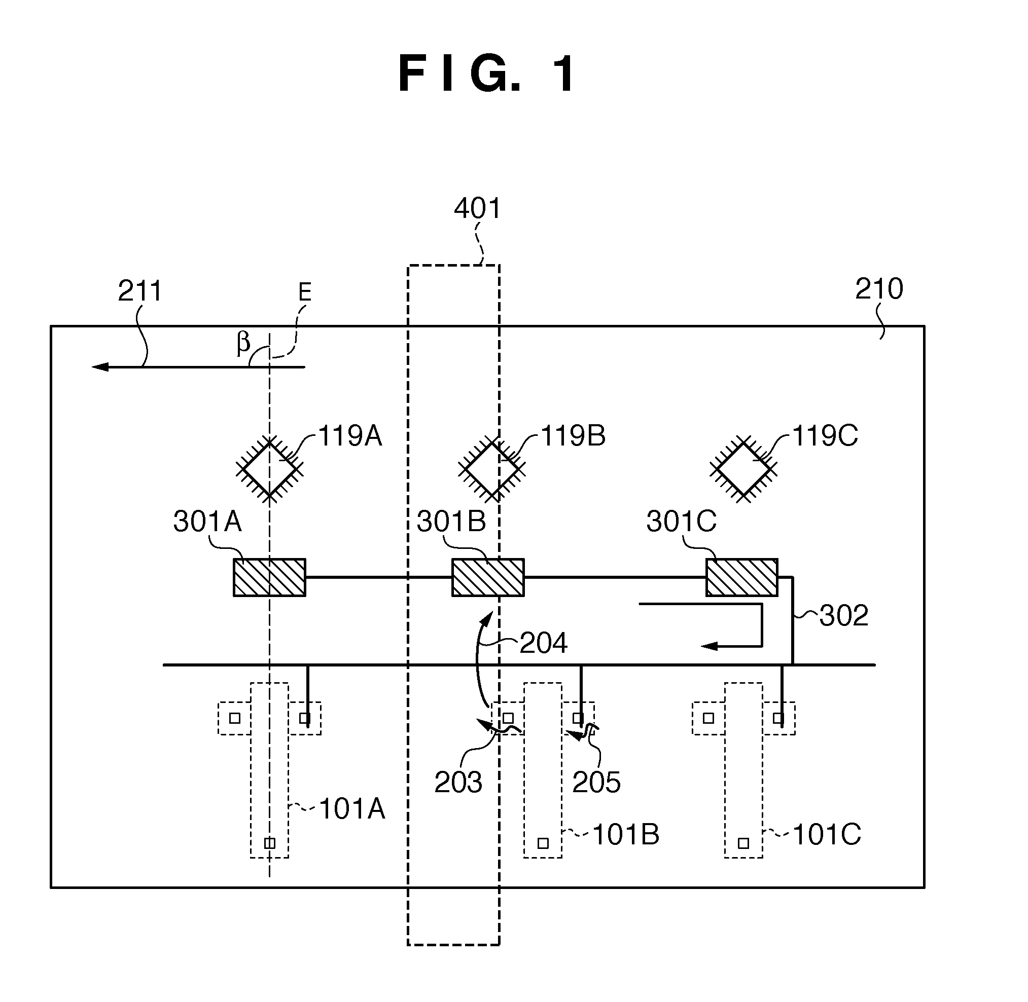 Printed circuit board equipped with piezoelectric element