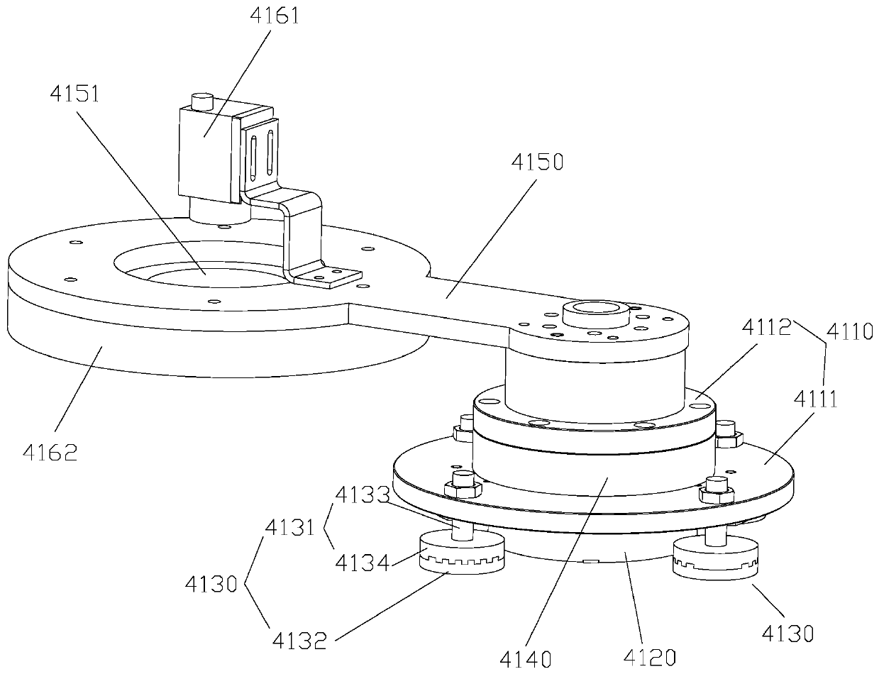 Adsorption device and assembling robot with same