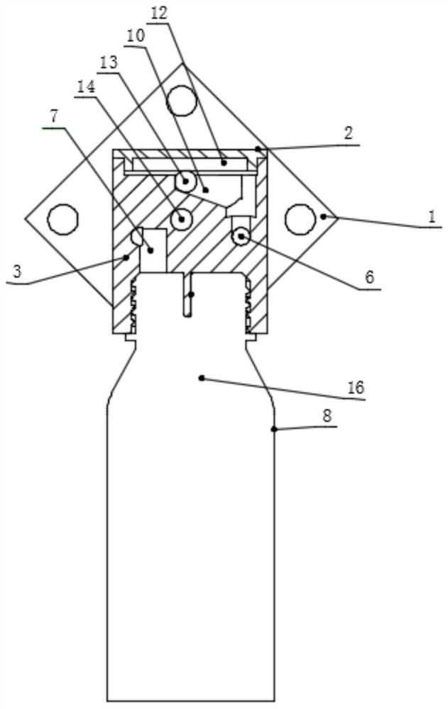 Anti-water-inflow gravity self-closing valve for vacuum drainage system