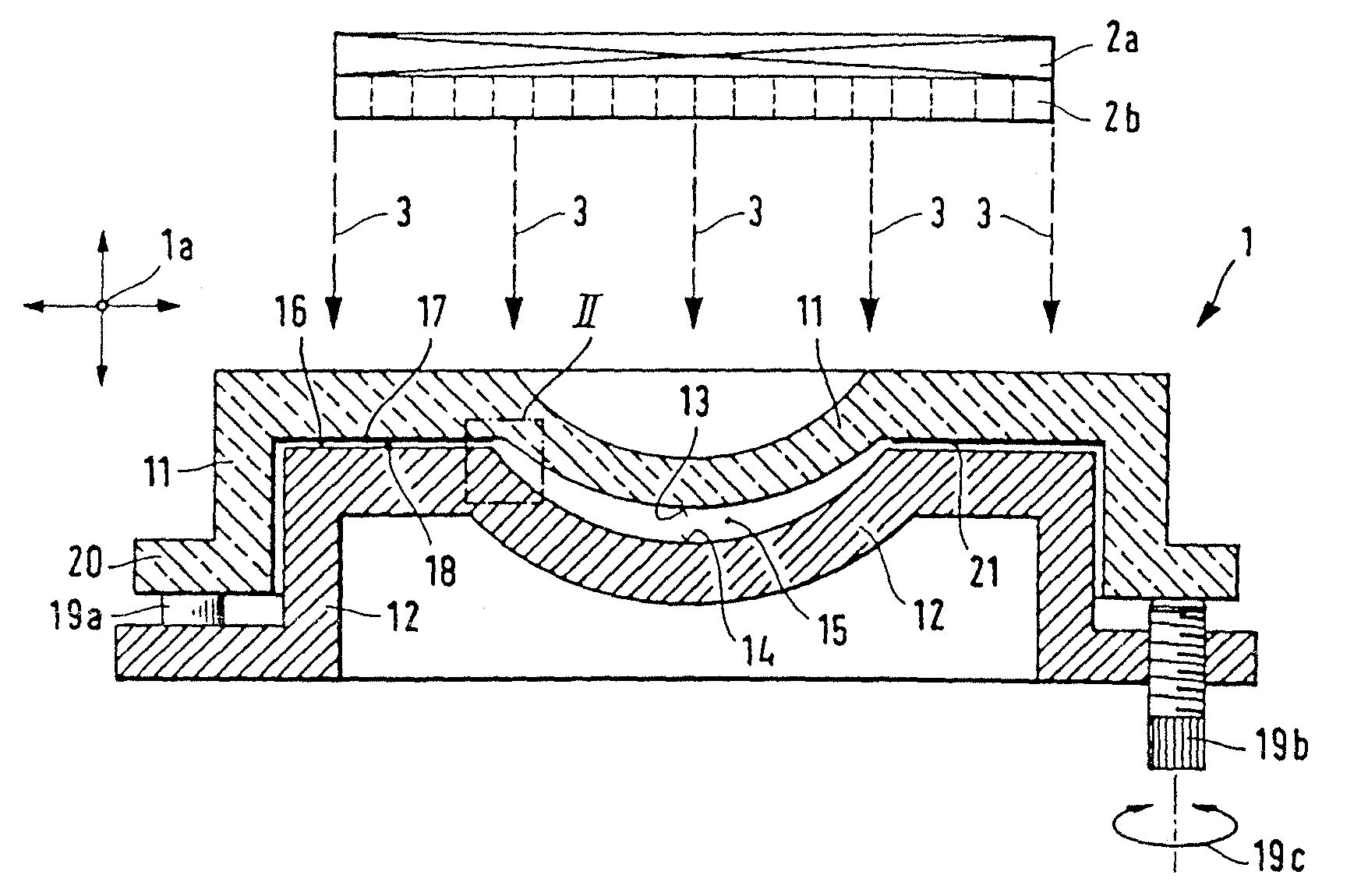 Process for the production of contact lenses using plastic castings molds