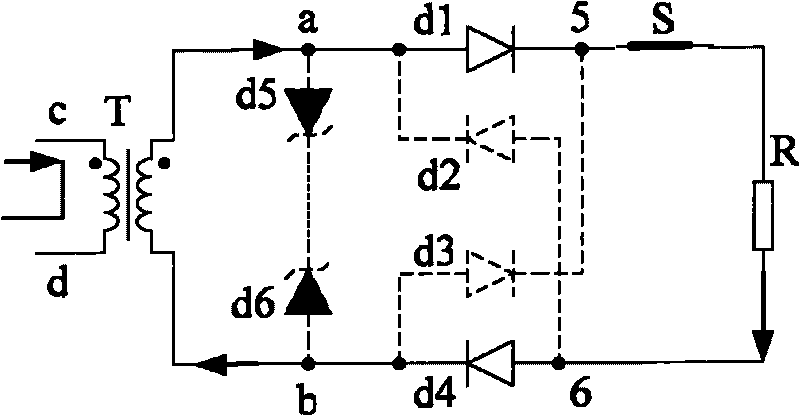 Totem-pole bridgeless circuit system and current sampling device