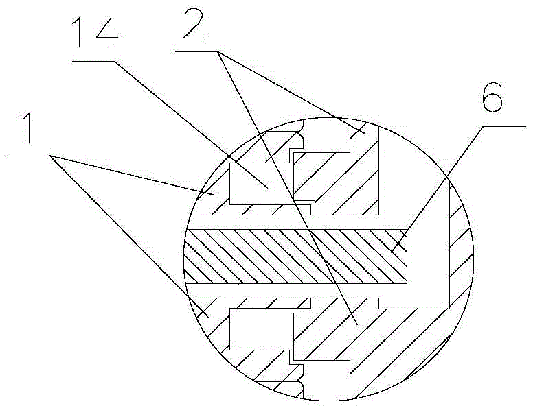 Three-channel microwave rotary joint