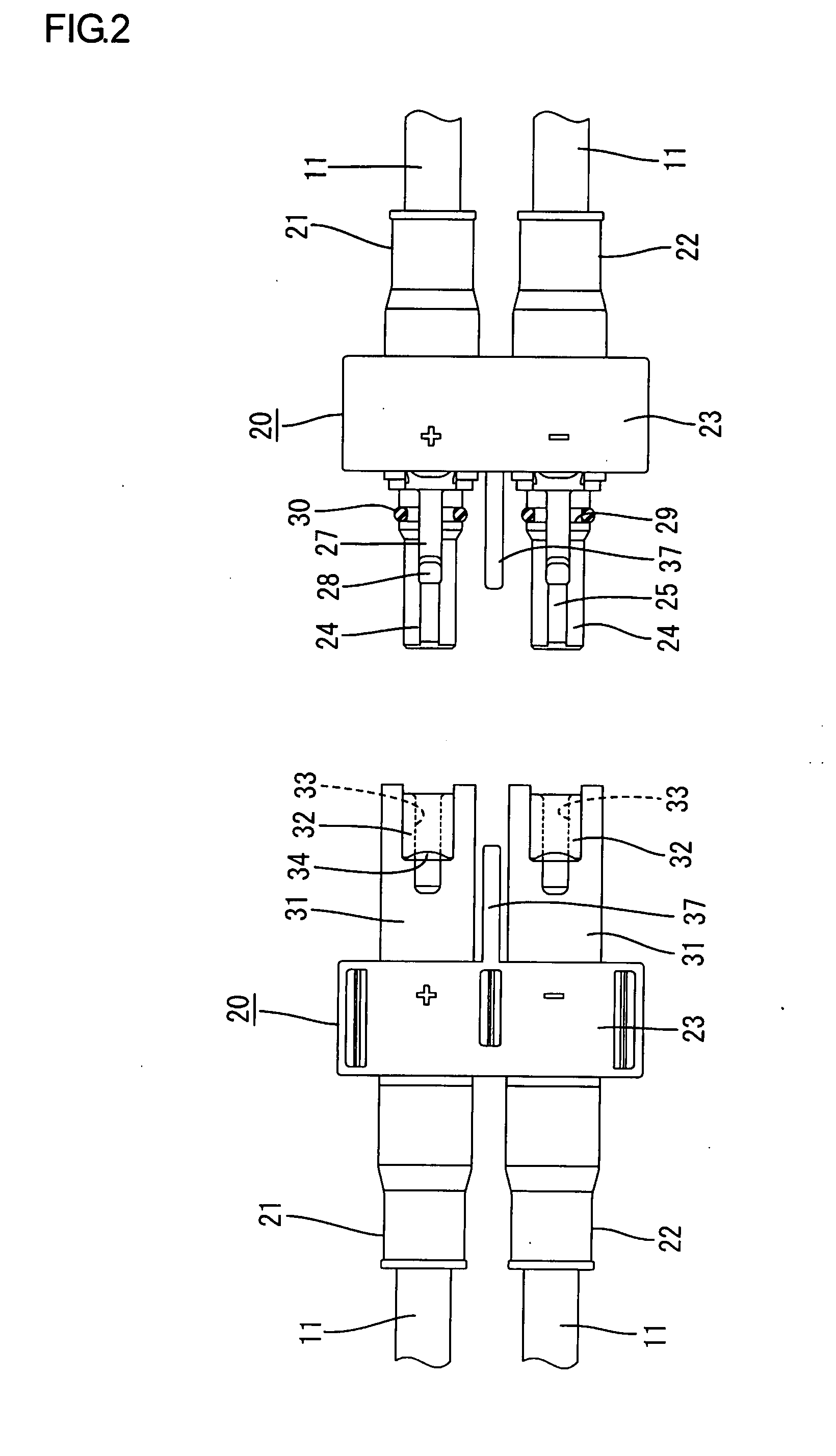 Solar Cell Module Connector