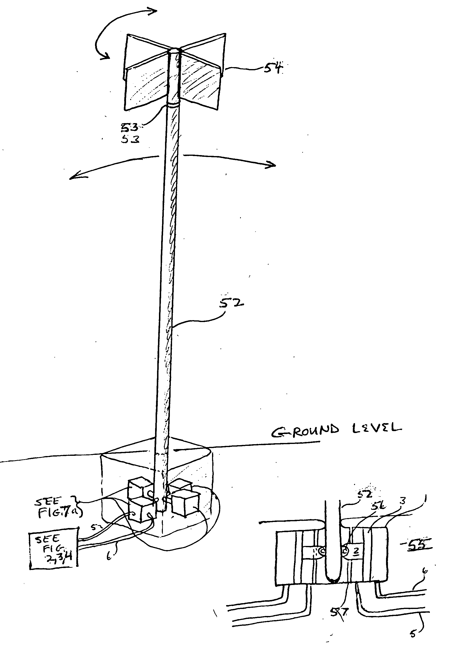 Electrical energy from live loads