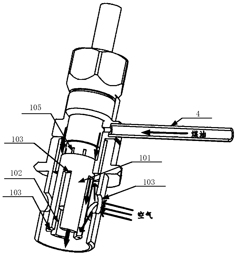 Ignition device for micro-miniature turbojet engine and gas turbine combustion chamber