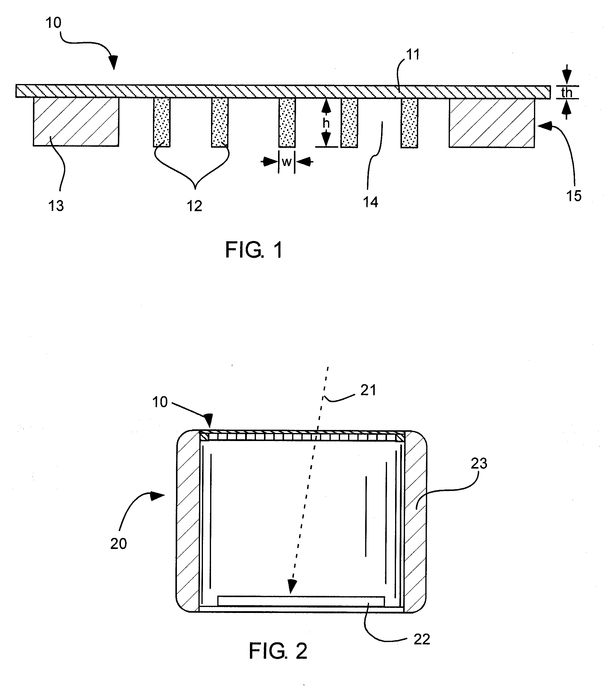 X-ray window with beryllium support structure