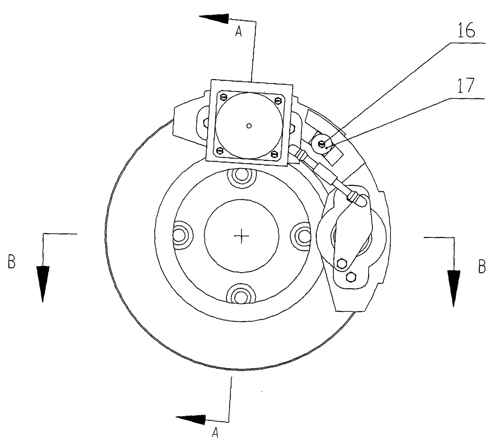 A composite electromechanical brake