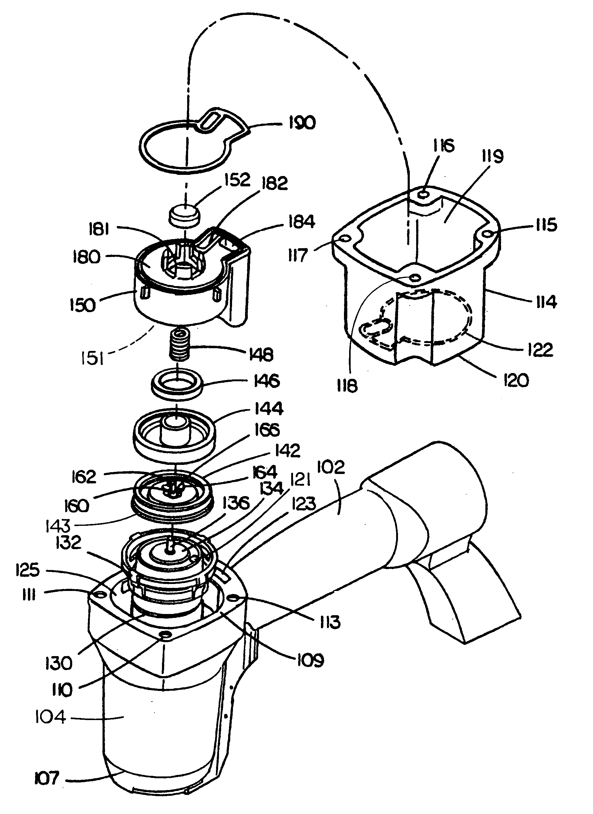 Adjustable exhaust assembly for pneumatic fasteners