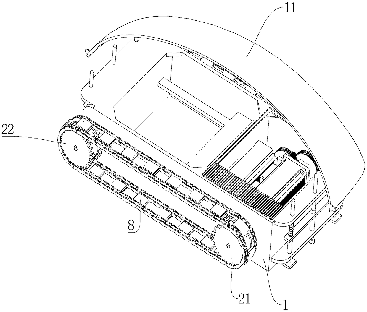 Device for removing attachments in sailing process and berthing anchorage ground of ship and use method of device