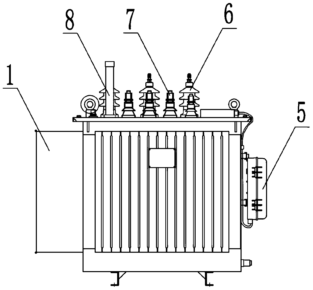 Winding coil based on rhombic dispensing soft composite material and transformer