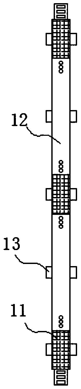 A detachable geogrid