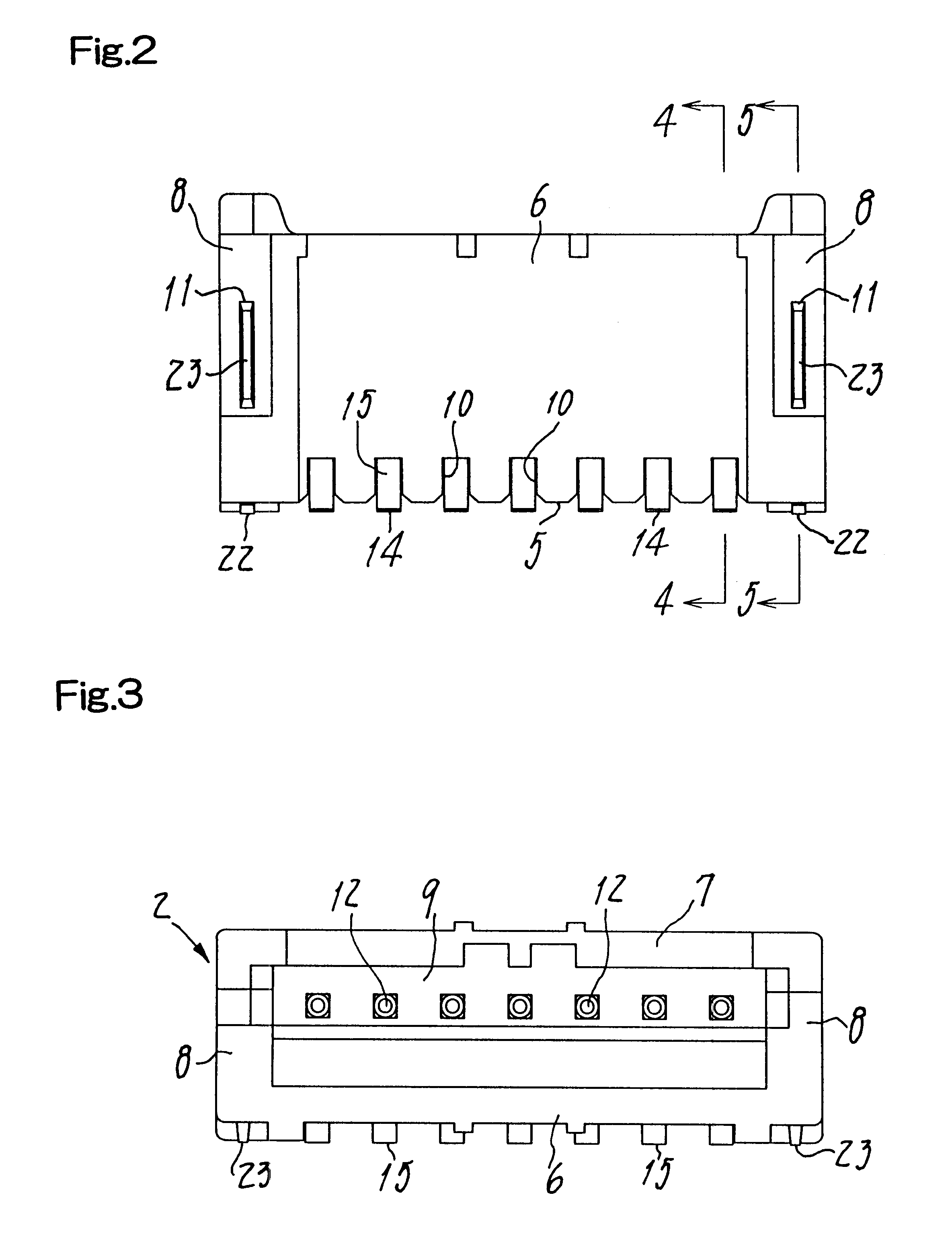 Horizontally and vertically convertible connector for printed circuit boards