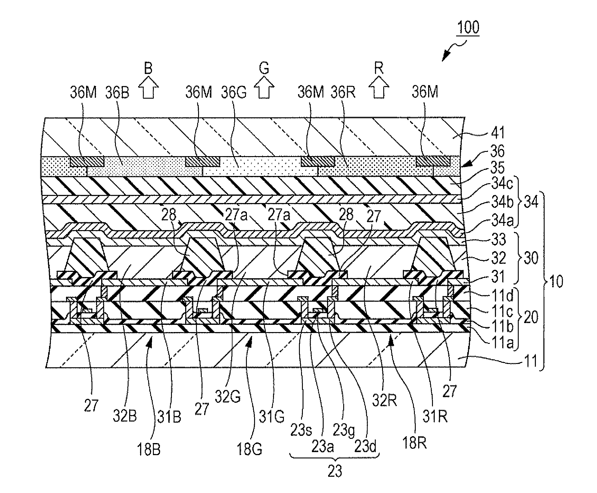Light emitting device, method of manufacturing the same, and electronic apparatus