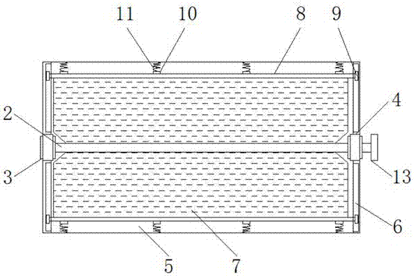 Vegetable greenhouse facilitating ventilation