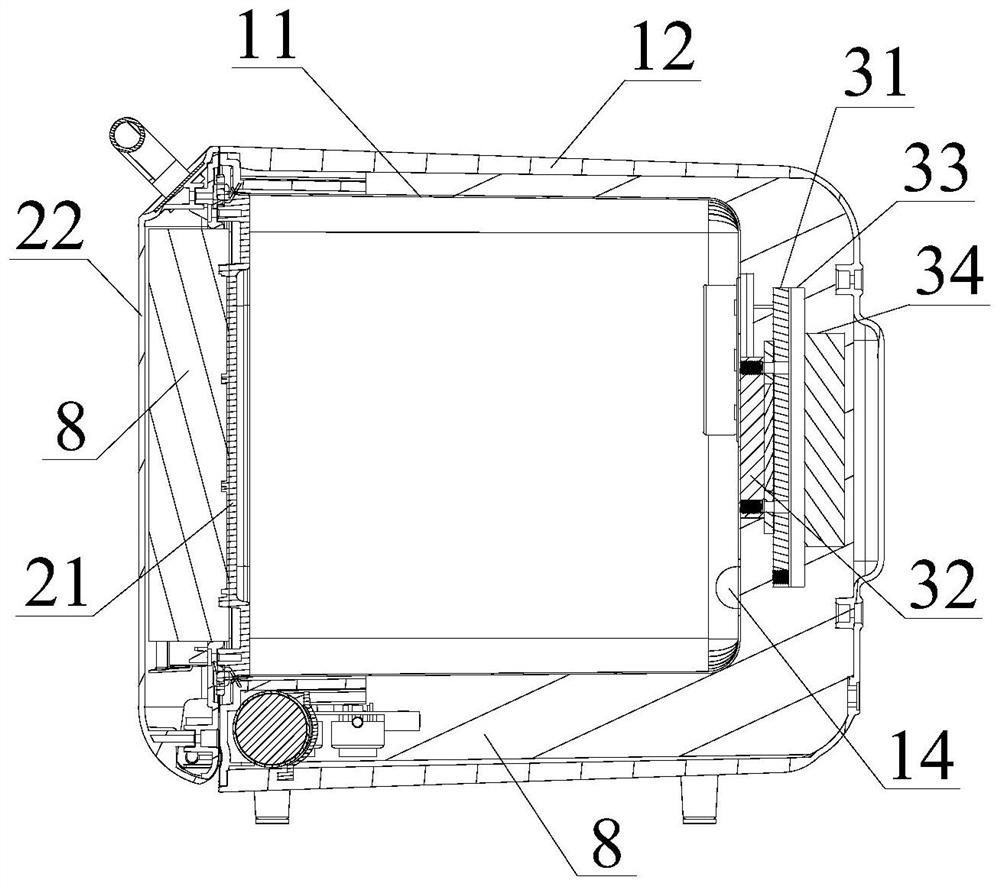 Storage box with refrigeration and vacuum preservation functions