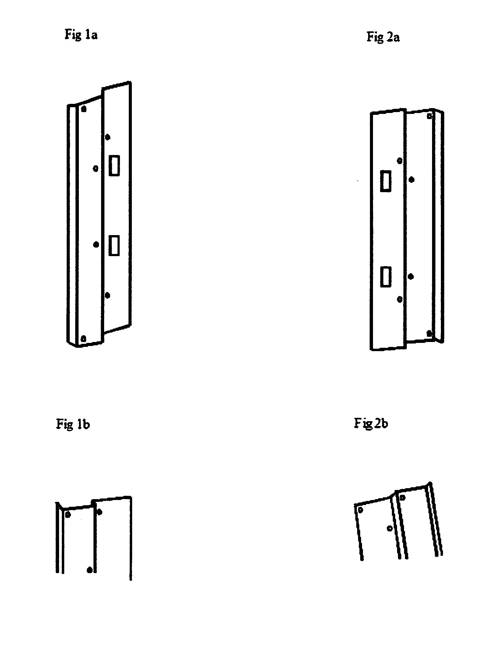 Reinforcement device for door sockets