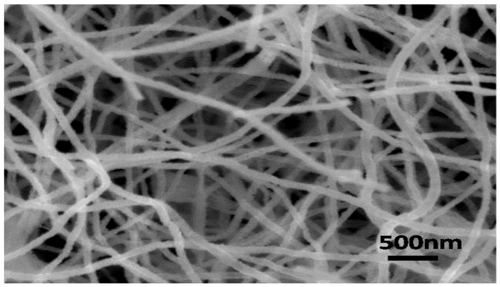 Preparation method of porous carbon nanofiber