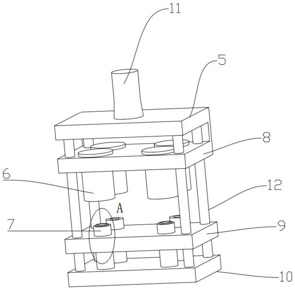 Leakage detection equipment and process for pipe cores