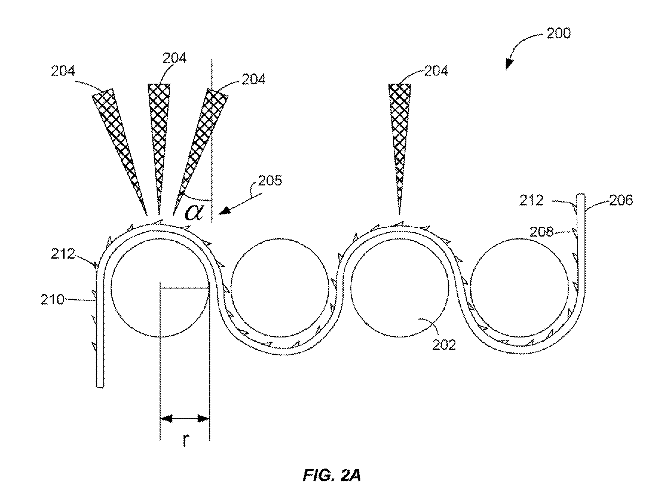 Method and apparatus for elevating retainers on self-retaining sutures
