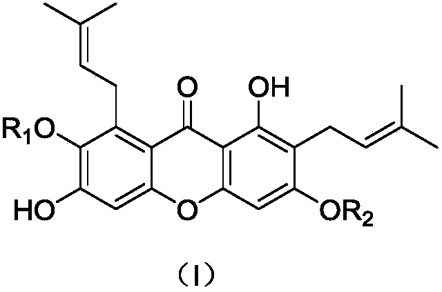 Application of alpha-, beta- and gamma- mangostin as lysine specific demethylase 1 (LSD1) inhibitor