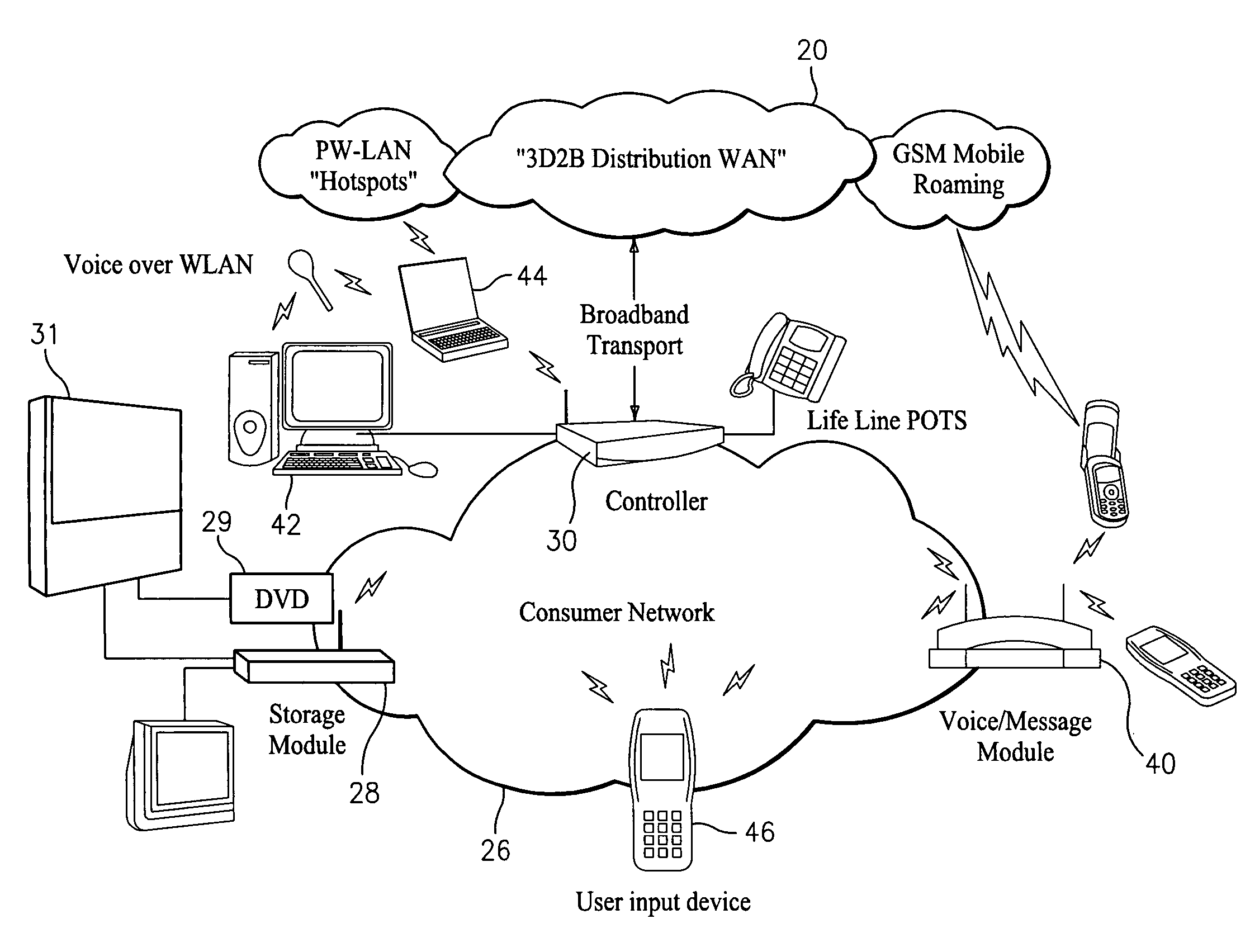 Methods, systems and storage medium for displaying content in response to a consumer format preference