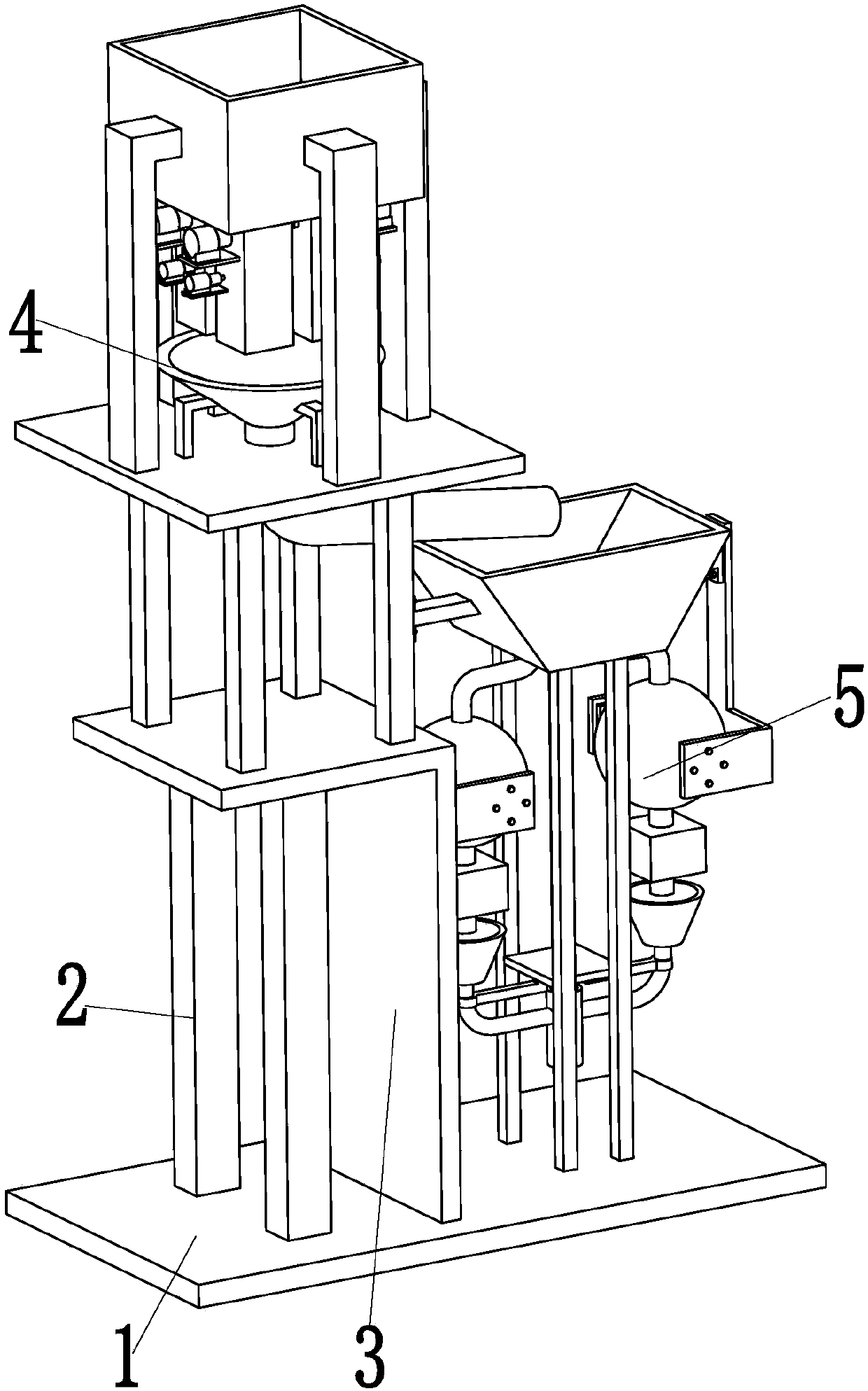 A kind of secondary recycling equipment for rubber