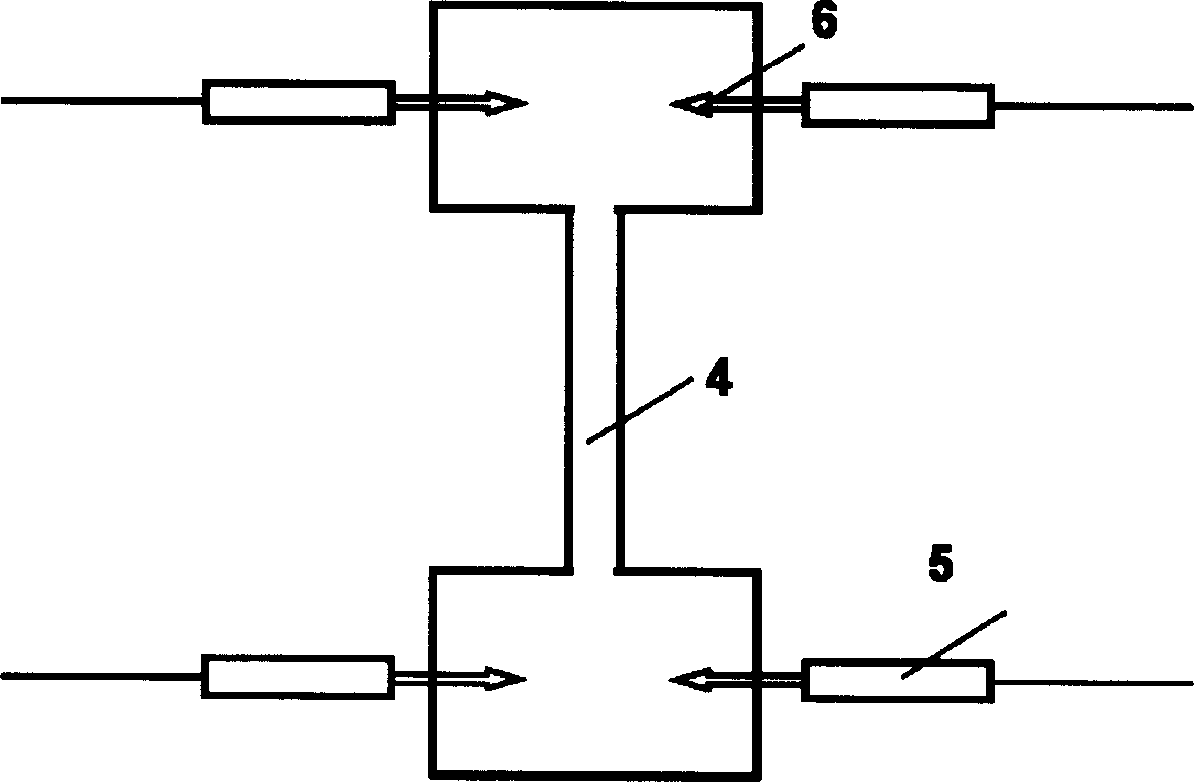 System and method for testing performance of thin-film material under electricity/heat/force coupling action