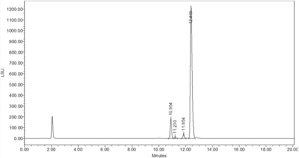 Analytical detection method and application of polymyxin sulfate B