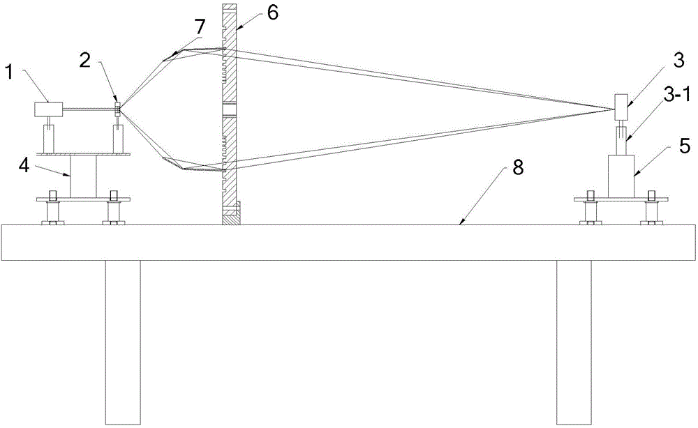 A simple and convenient detection apparatus for collecting lens surface types and a detection method based on the apparatus