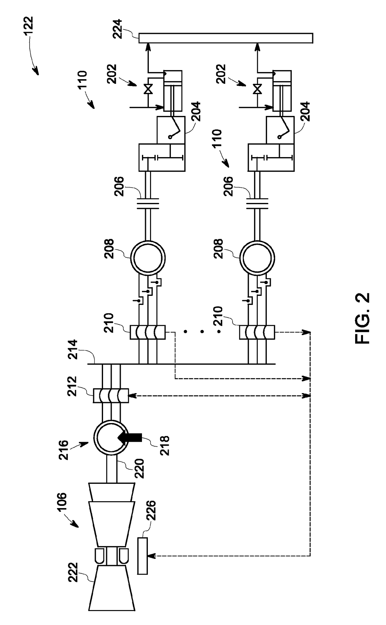 System and method for power management of pumping system