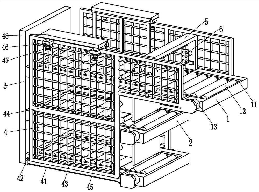 Intelligent security check system for express cargoes in warehouse logistics center