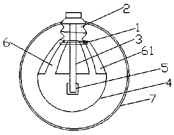 a led energy saving lamp