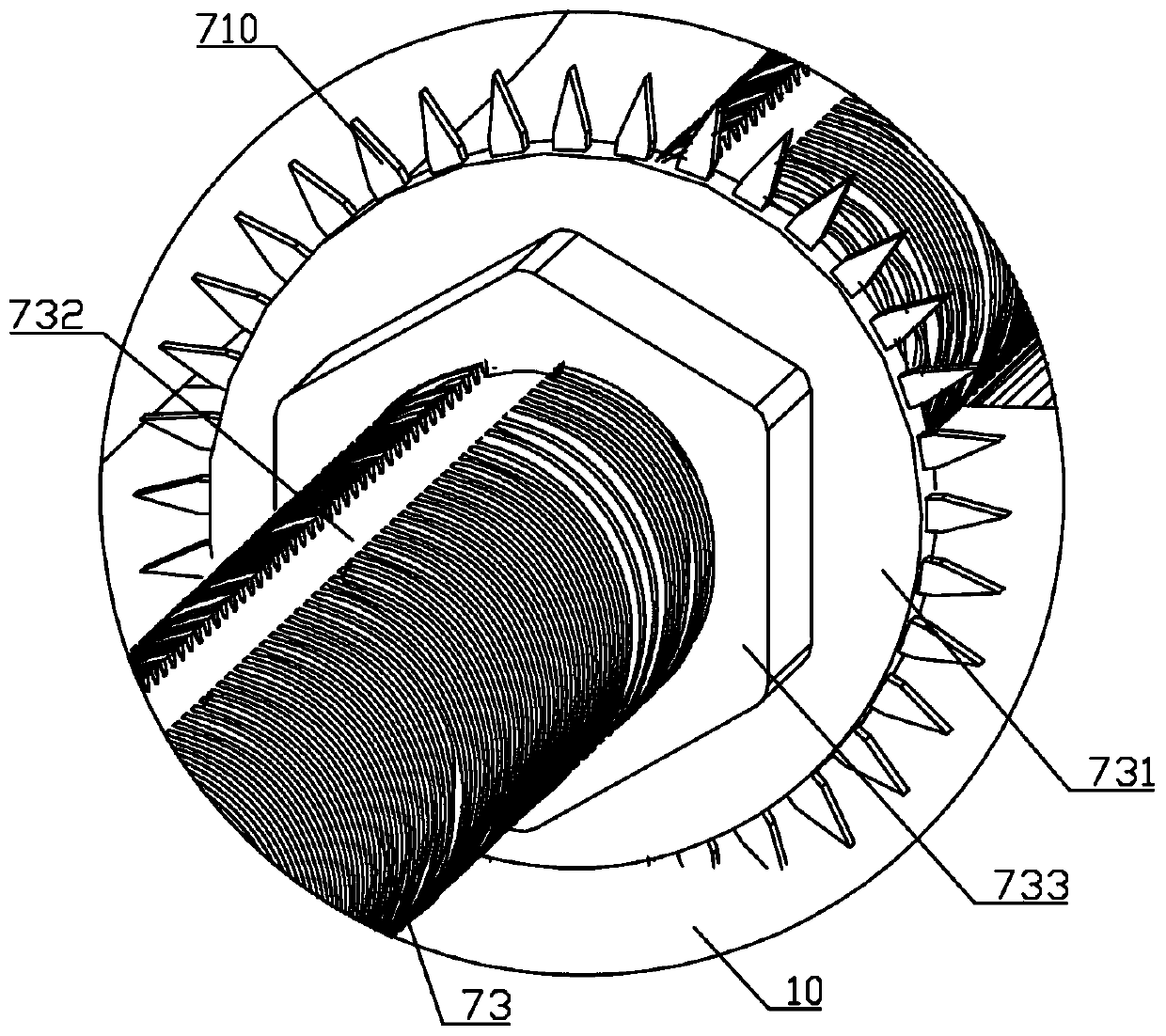 Automatic laminating device