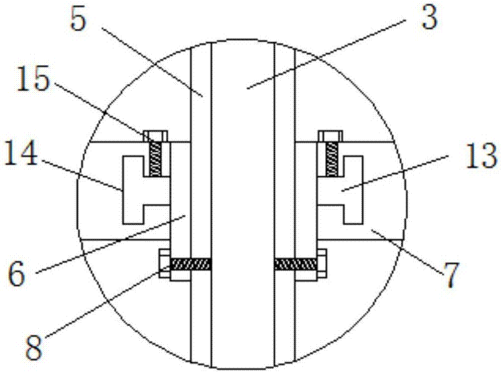 Device for containing medical apparatus and instruments