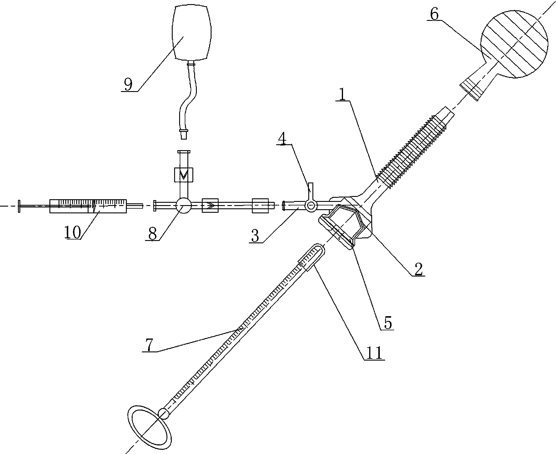 Operation device with channel expansion and maintaining functions