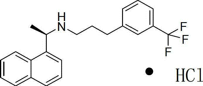 Preparation method of high-purity cinacalcet hydrochloride