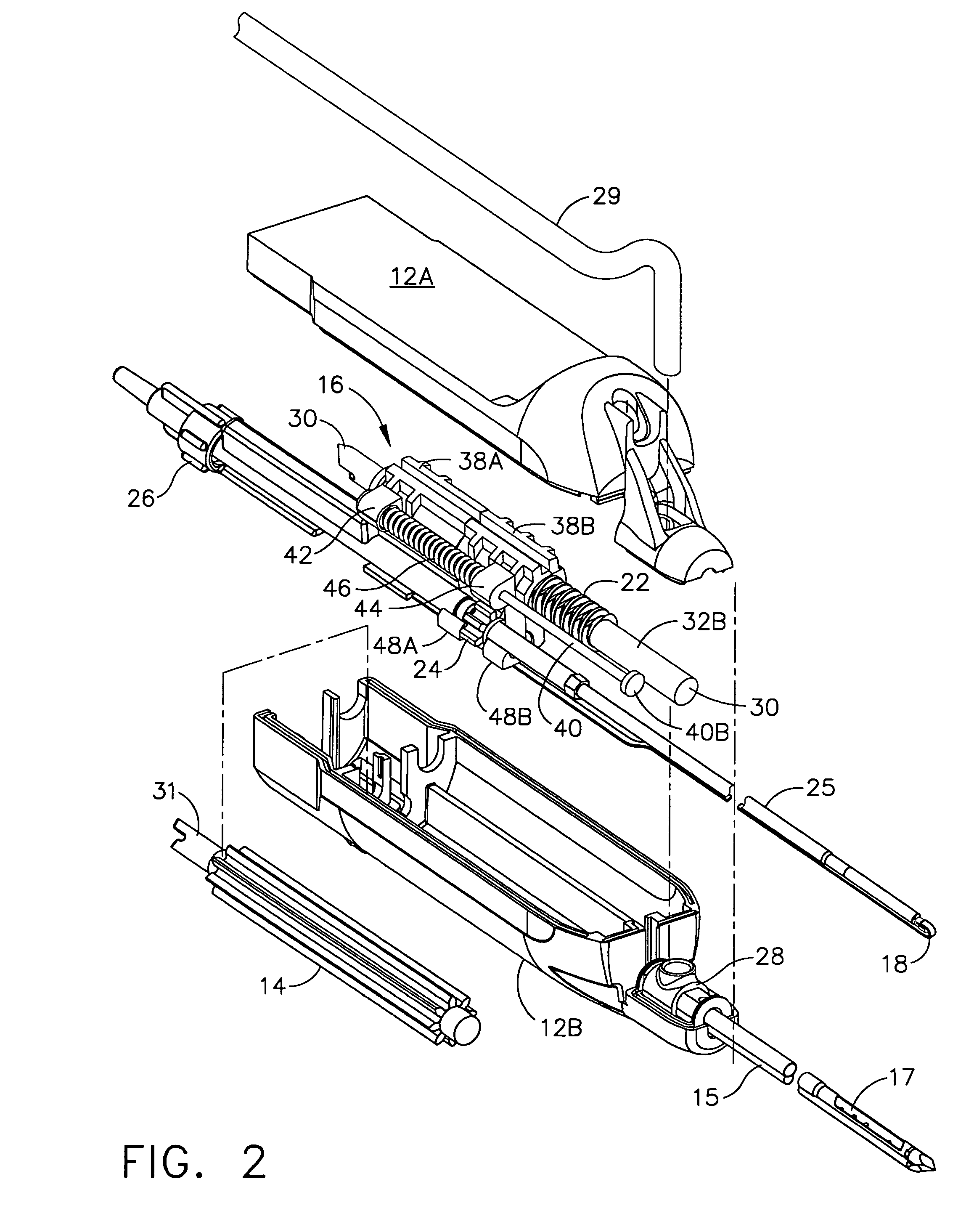 Biopsy instrument with internal specimen collection mechanism