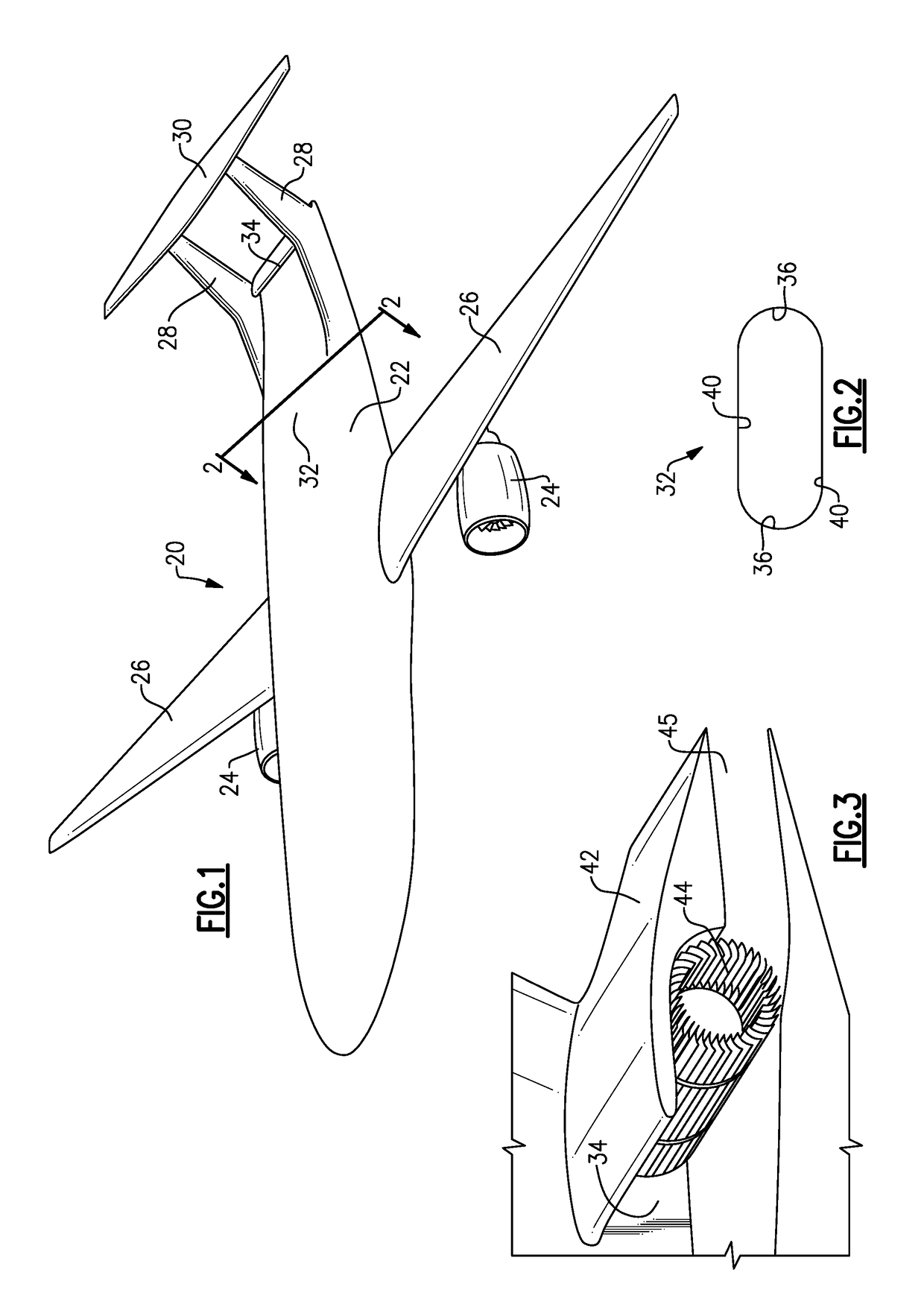 Cross flow fan for wide aircraft fuselage