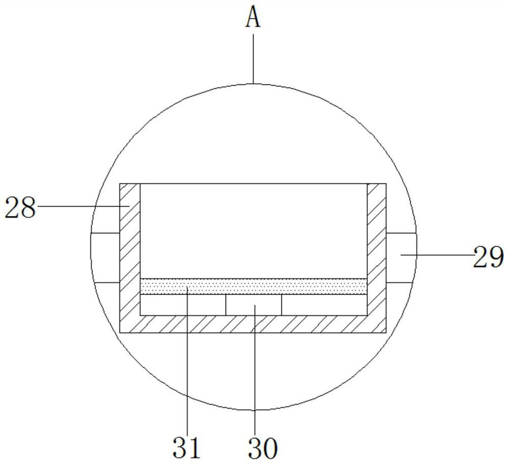 A chemical fertilizer production quality detection device for chemical production