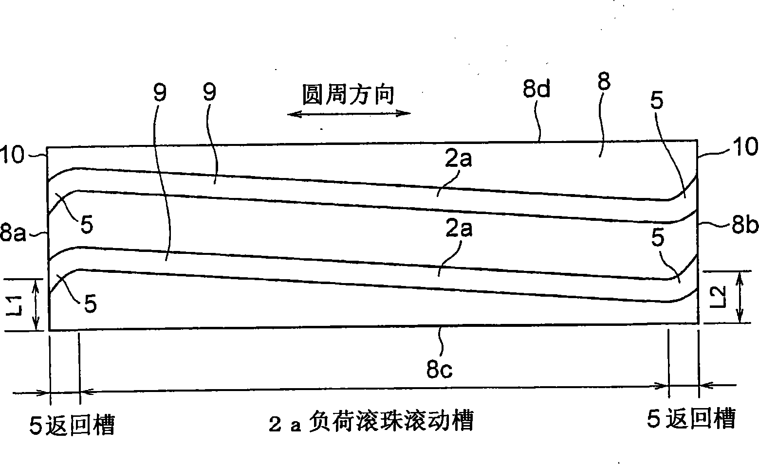 Method of producing screw device, and screw device