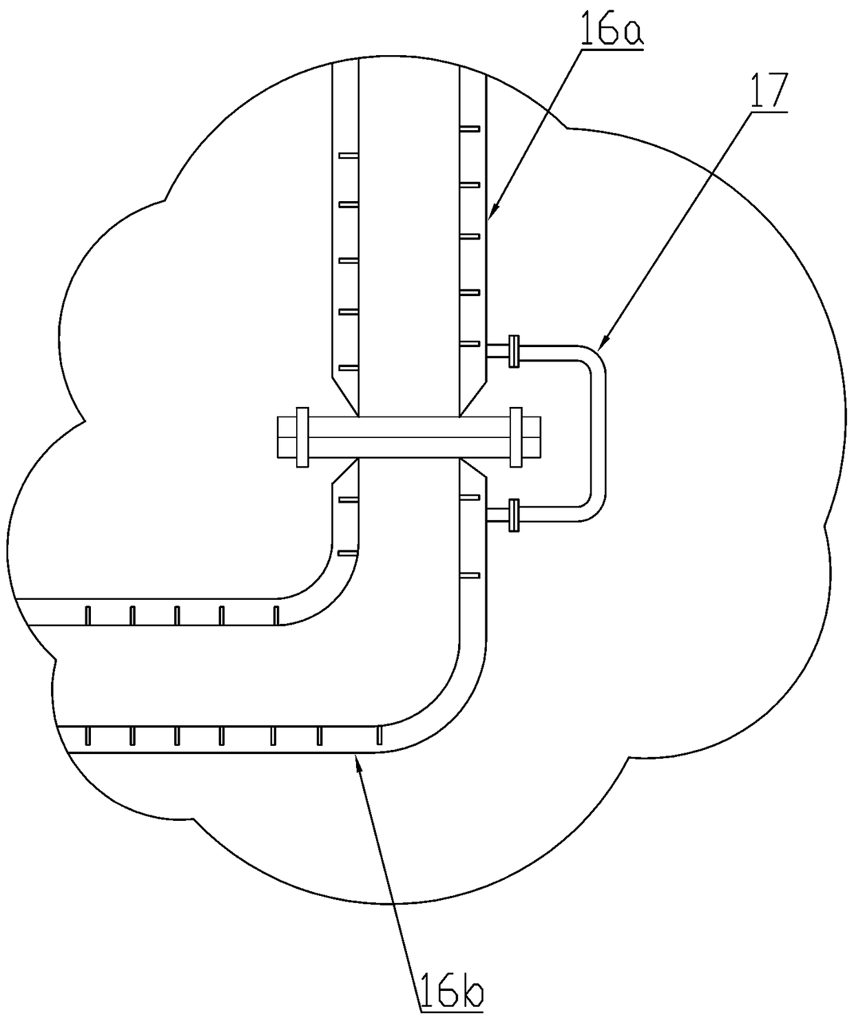 Production line of hot-melt pressure-sensitive adhesive