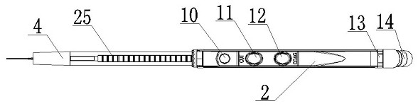 Medical adjustable electrotome pen device