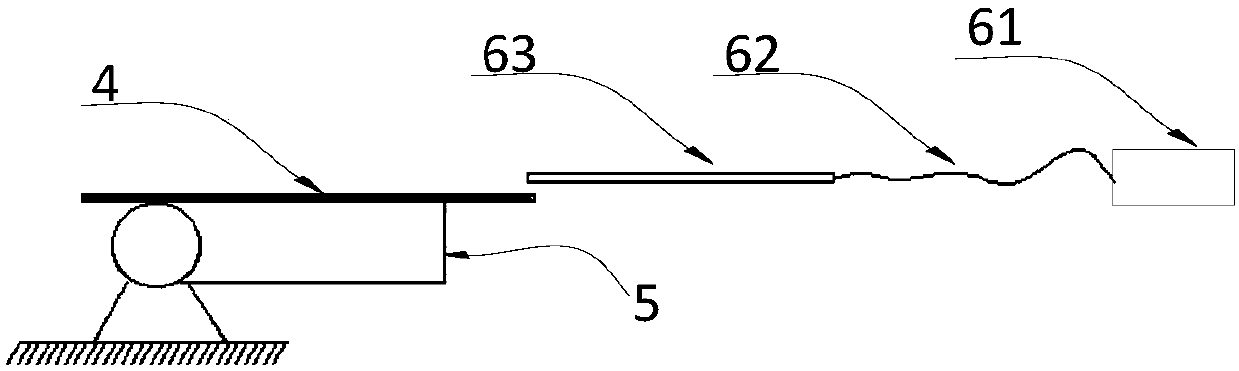 Experimental device for simulating hydrocarbon fire