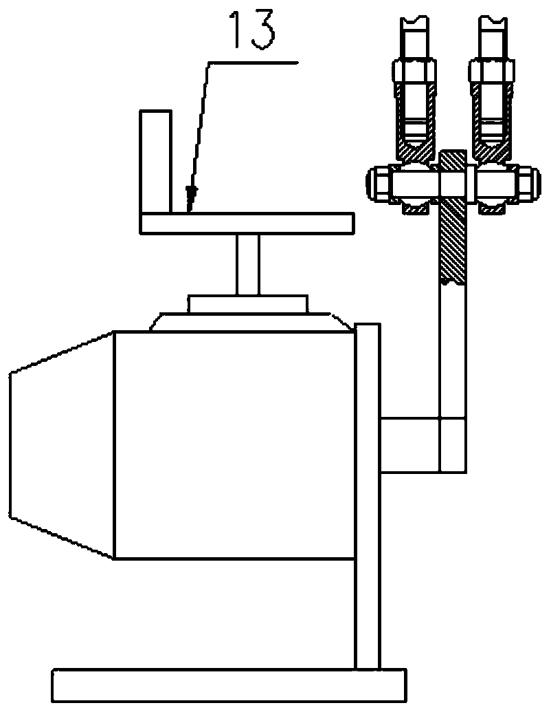 Double-connecting-rod speed regulating mechanism for magnetic coupler and speed regulating method