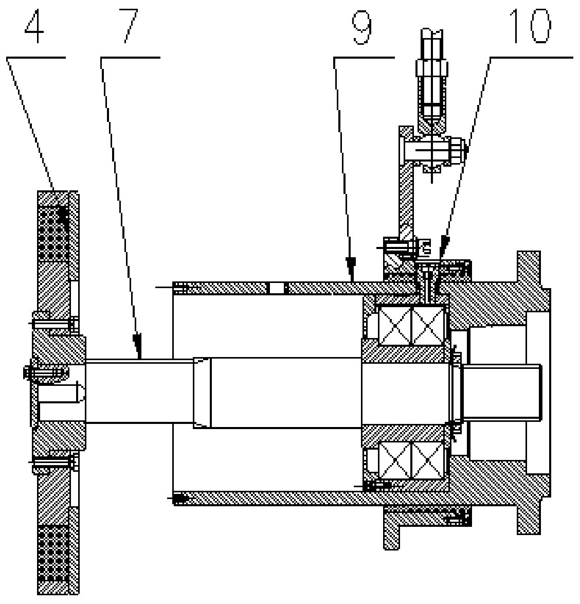 Double-connecting-rod speed regulating mechanism for magnetic coupler and speed regulating method